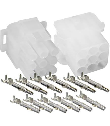 Amazon.co.jp: Molex (9回路) オス&メス レセプタクルプラグ